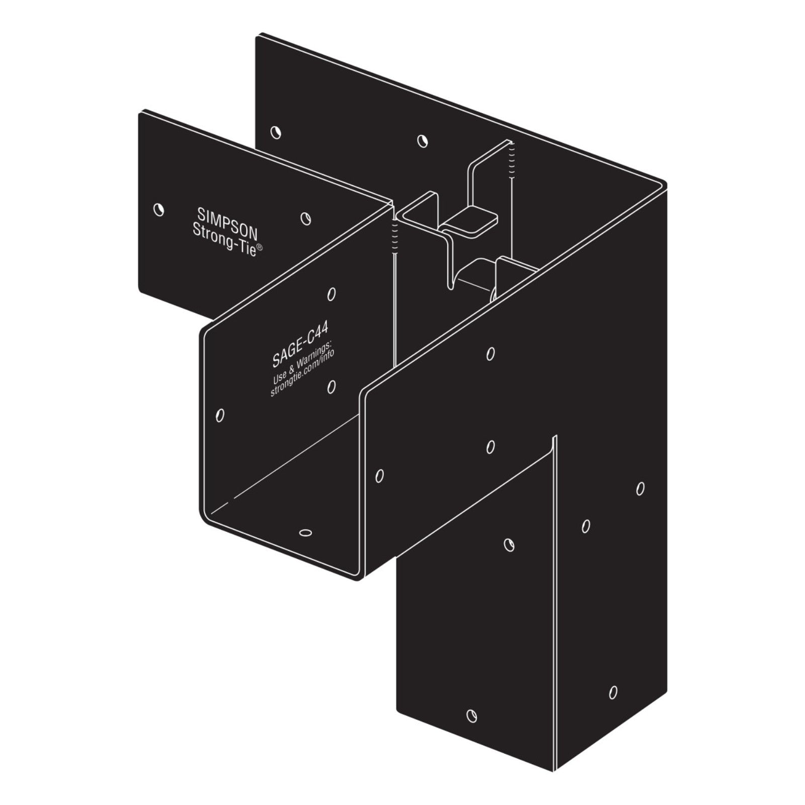 Simpson C44 Sage System 4x4 Decorative Corner Connector