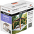 Box of Simpson 10' x 10' Sunshade from the Sage DIY Kit Pergola System with outdoor scene on packaging.