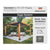 Simpson SAGE-SHADE10X10G Sage System 10' x 10' Pergola Sun Shade - Gray