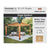 Simpson SAGE-SHADE10X10T Sage System 10' x 10' Pergola Sun Shade - Tan