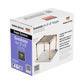 Simpson SAGE-SHADE8X8G Sage System 8' x 8' Pergola Sun Shade - Gray