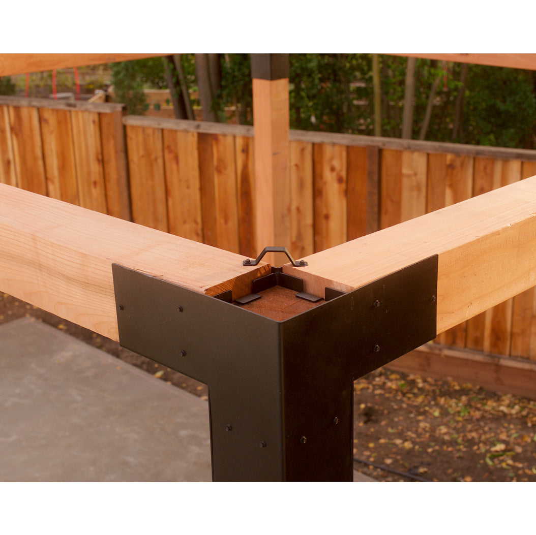 Simpson Strong-Tie Sage T-Connector installed 
