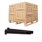 Conquest 1-1/8" x 8-1/2" A325 Type 1 Heavy Hex Structural Bolt, Plain - Pallet of 540