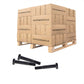 Conquest 1/2" x 3" A325 Type 1 Heavy Hex Structural Bolt, Plain - Pallet of 2,475