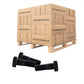 Conquest 1" x 3" A325 Type 1 Heavy Hex Structural Bolt, Plain - Pallet of 1,980