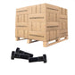 Conquest 7/8" x 2-1/2" A325 Type 1 Heavy Hex Structural Bolt, Plain - Pallet of 2,970