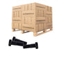 Conquest 7/8" x 2-3/4" A325 Type 1 Heavy Hex Structural Bolt, Plain - Pallet of 2,790