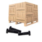 Conquest 7/8" x 3-1/4" A325 Type 1 Heavy Hex Structural Bolt, Plain - Pallet of 2,520