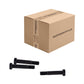 Conquest 7/8" x 5" A325 Type 1 Heavy Hex Structural Bolt, Plain - Carton of 180