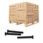 Conquest 7/8" x 6-1/2" A325 Type 1 Heavy Hex Structural Bolt, Plain - Pallet of 405