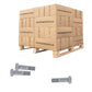 Conquest 1-1/4" x 4-3/4" A325 Type 1 Heavy Hex Structural Bolt, Hot Dip Galvanized - Pallet of 765