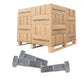 Conquest 1-1/8" x 4" A325 Type 1 Heavy Hex Structural Bolt, Hot Dip Galvanized - Pallet of 1,125