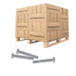 Conquest 1/2" x 3-1/4" A325 Type 1 Heavy Hex Structural Bolt, Hot Dip Galvanized - Pallet of 7,650