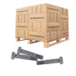 Conquest 3/4" x 4" A325 Type 1 Heavy Hex Structural Bolt, Hot Dip Galvanized - Pallet of 2,880