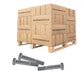 Conquest 5/8" x 3-1/2" A325 Type 1 Heavy Hex Structural Bolt, Hot Dip Galvanized - Pallet of 4,590