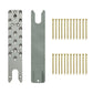 Simpson Strong-Tie 3" x 15 3/8" Electrogalvanized Concealed Beam Hanger with screws