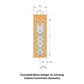 Simpson Strong-Tie 3" x 15 3/8" Electrogalvanized Concealed Beam Hanger - Gray Paint