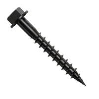 Simpson Strong-Tie SD10112DBBR50 #10 x 1-1/2" Connector Screw Hex Drive - Double Barrier Black | Qty. 50