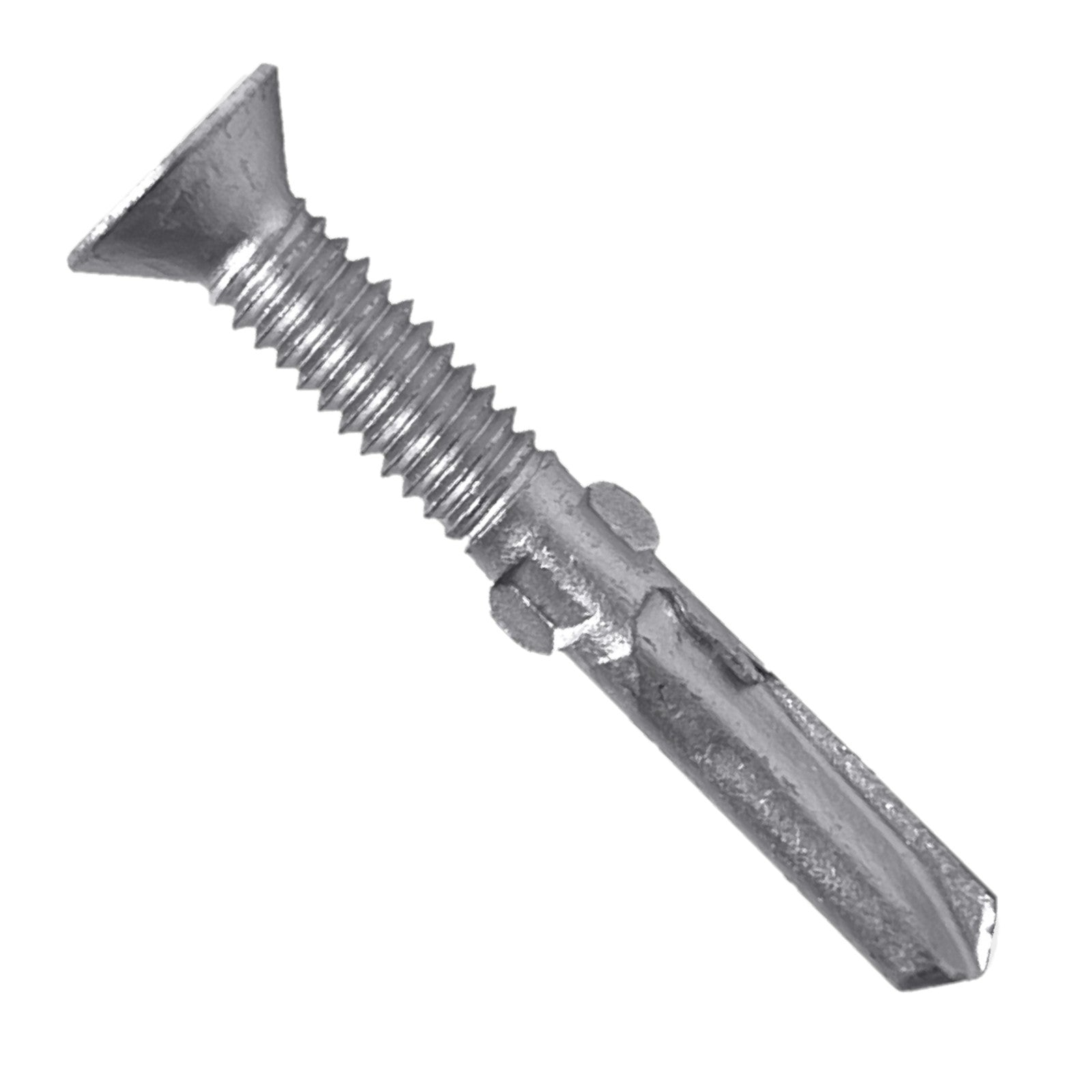 Daggerz self drilling metal screw with wings and t27 flat head