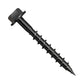 Simpson Strong-Tie #9 x 1-1/2" Outdoor Accents SD Connector Screw - Double Barrier Coating, Black | Qty. 50