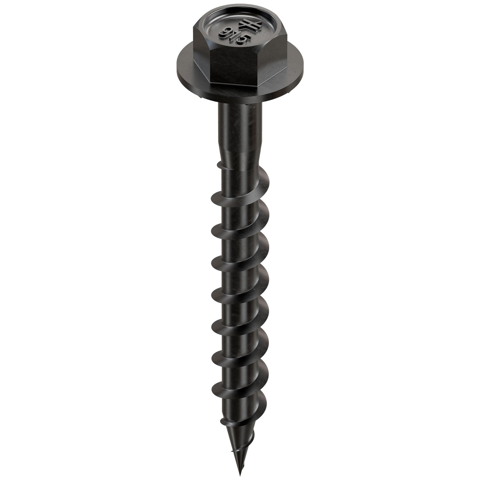Simpson Strong-Tie #9 x 1-1/2" Outdoor Accents SD Connector Screw - Double Barrier Coating, Black | Qty. 50