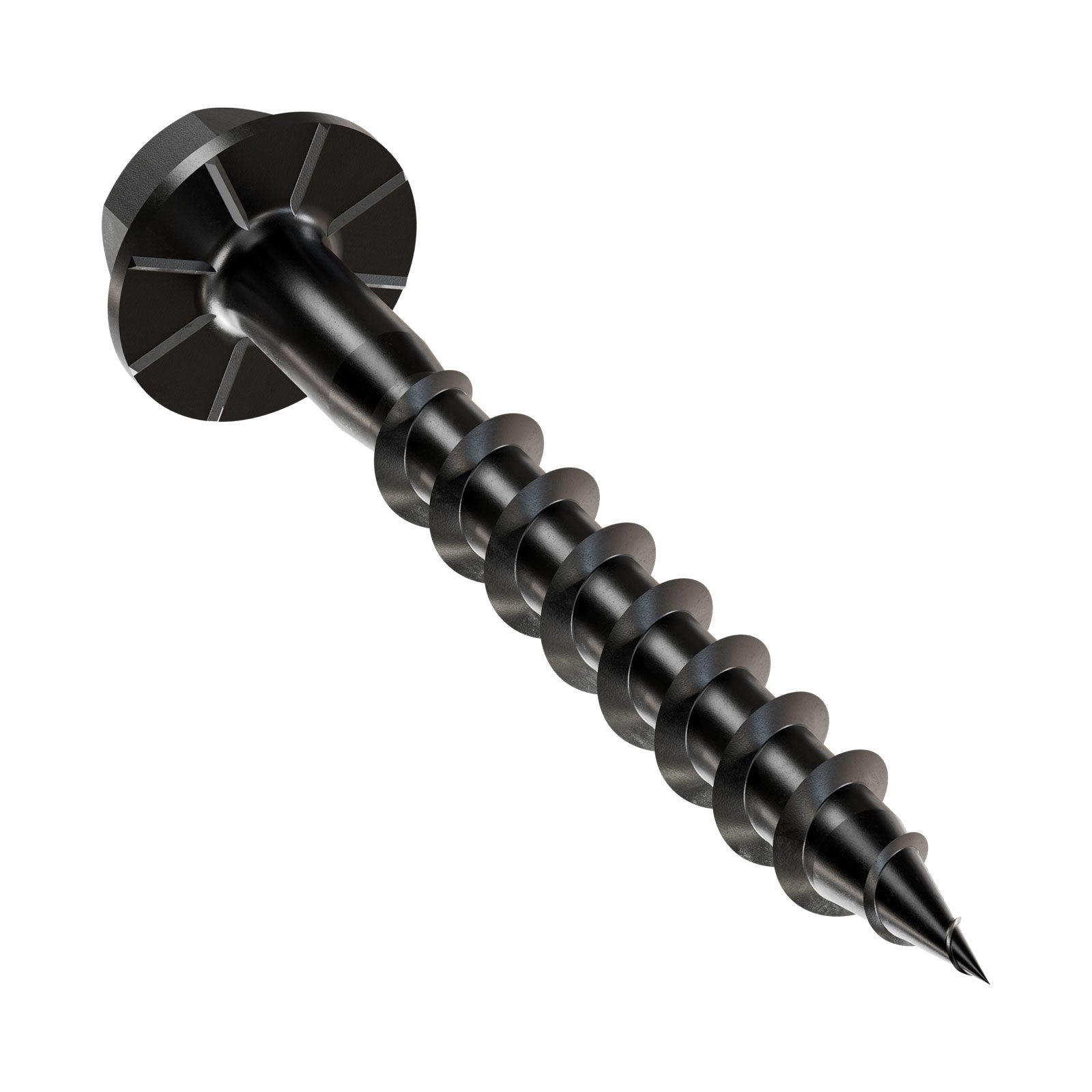 Simpson Strong-Tie #9 x 1-1/2" Outdoor Accents SD Connector Screw - Double Barrier Coating, Black | Qty. 50