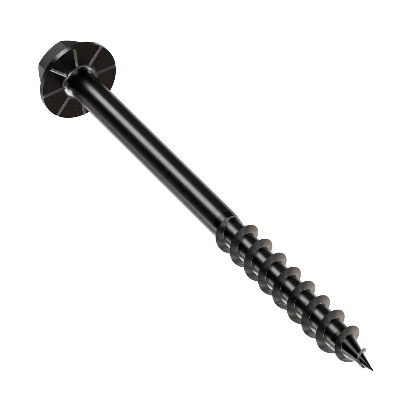 Simpson Strong-Tie SDS9212DBB #9 x 2-1/2" Outdoor Accents SD Connector Screw - Double Barrier Coating, Black | Qty. 50