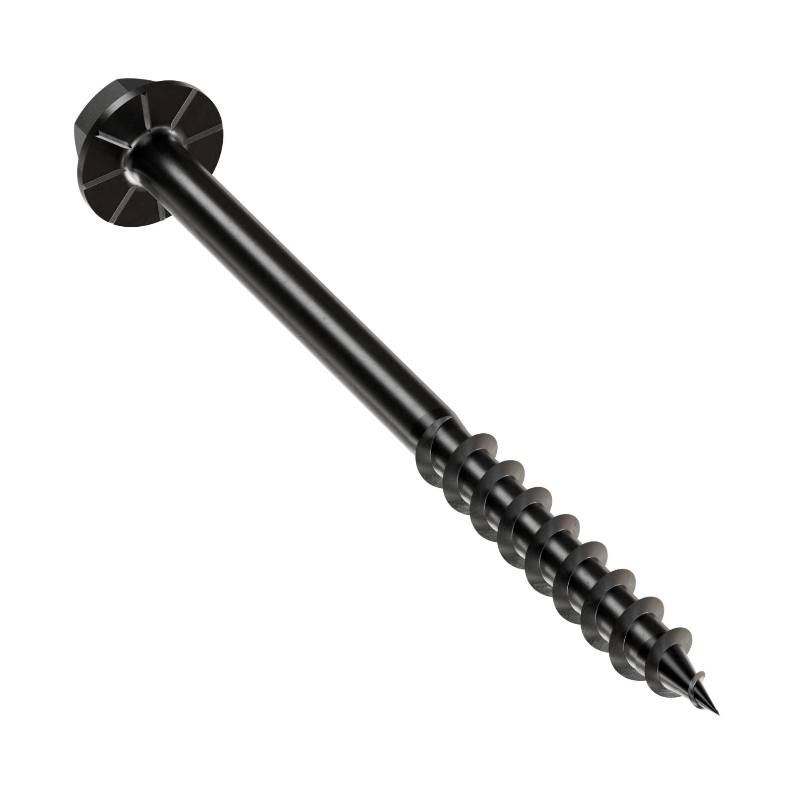 Simpson Strong-Tie SDS9212DBB #9 x 2-1/2" Outdoor Accents SD Connector Screw - Double Barrier Coating, Black | Qty. 50