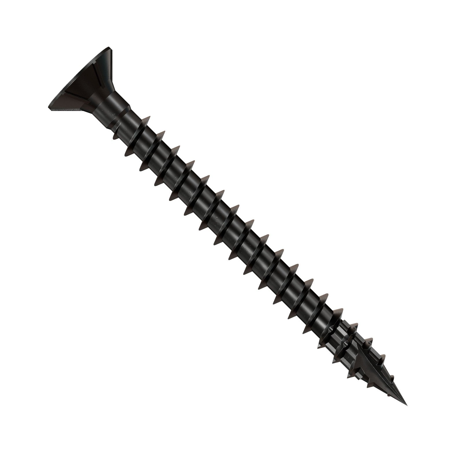Simpson Strong-Tie Timber CF flat head screw with black e coat