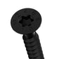 Simpson Strong-Tie 0.390" x 9-1/2" SDCF Timber-CF Flat Head Screw - E-Coat, Black, Qty. 30