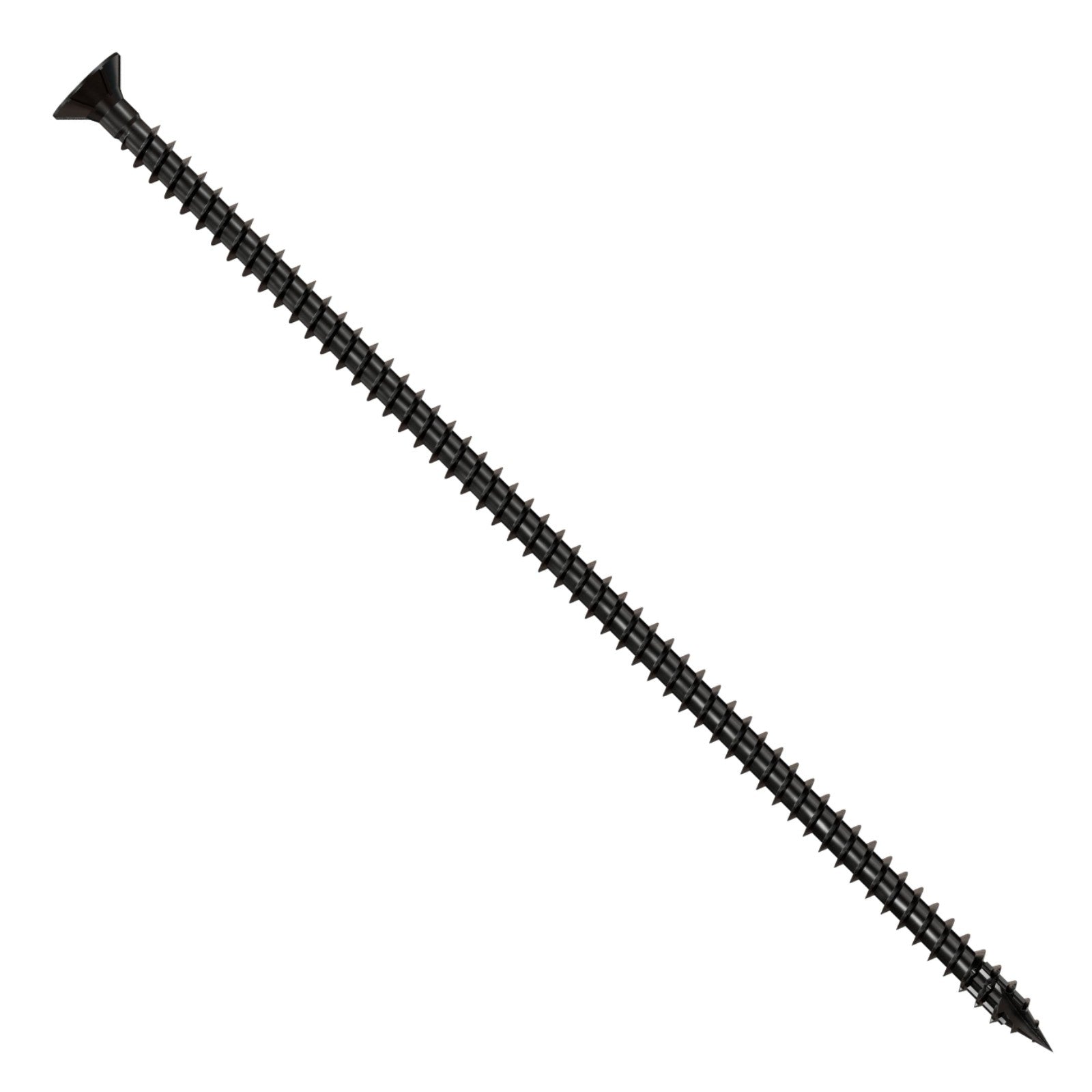 Simpson Strong-Tie Timber CF flat head screw with black e coat