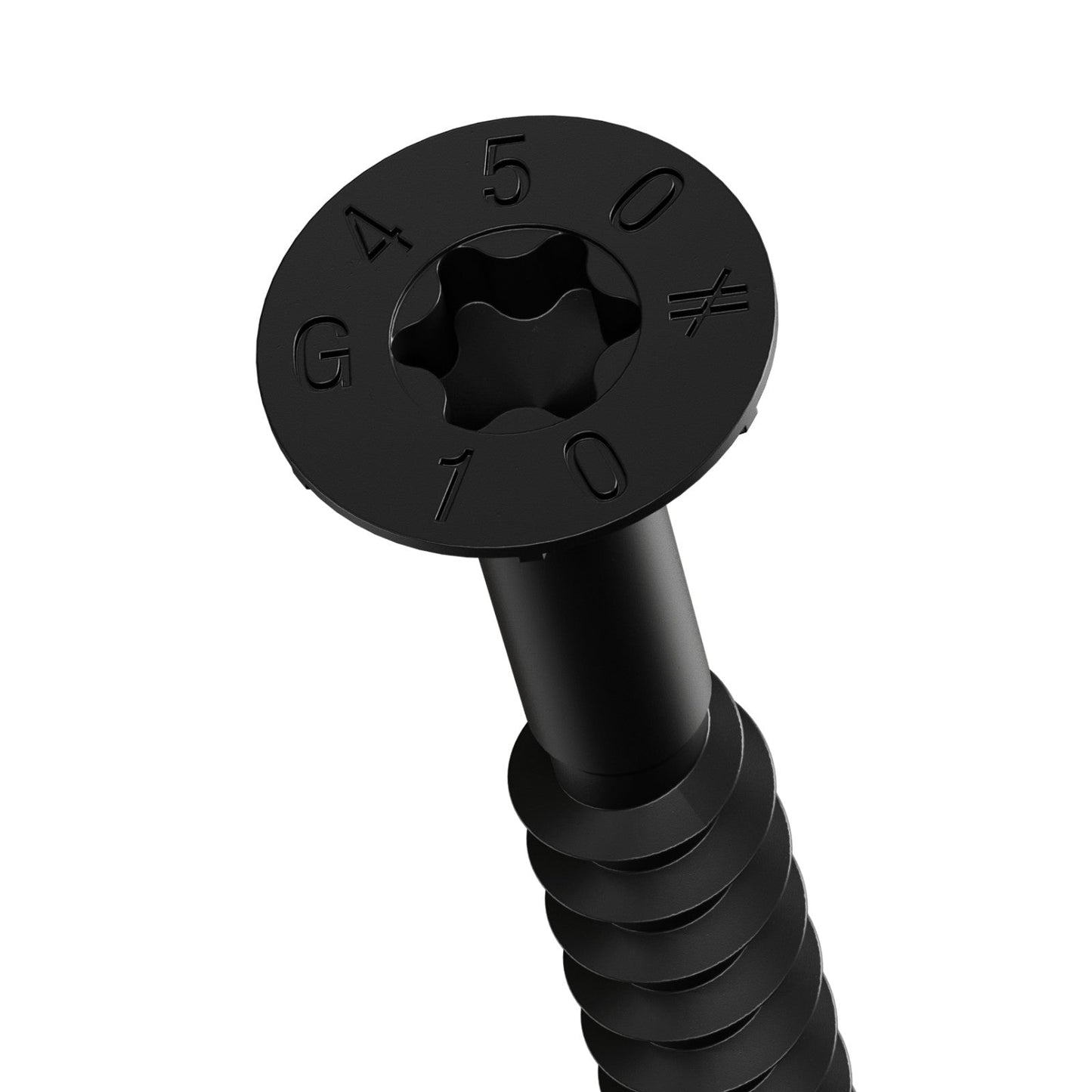 Simpson Strong-Tie Timber CF flat head screw with black e coat