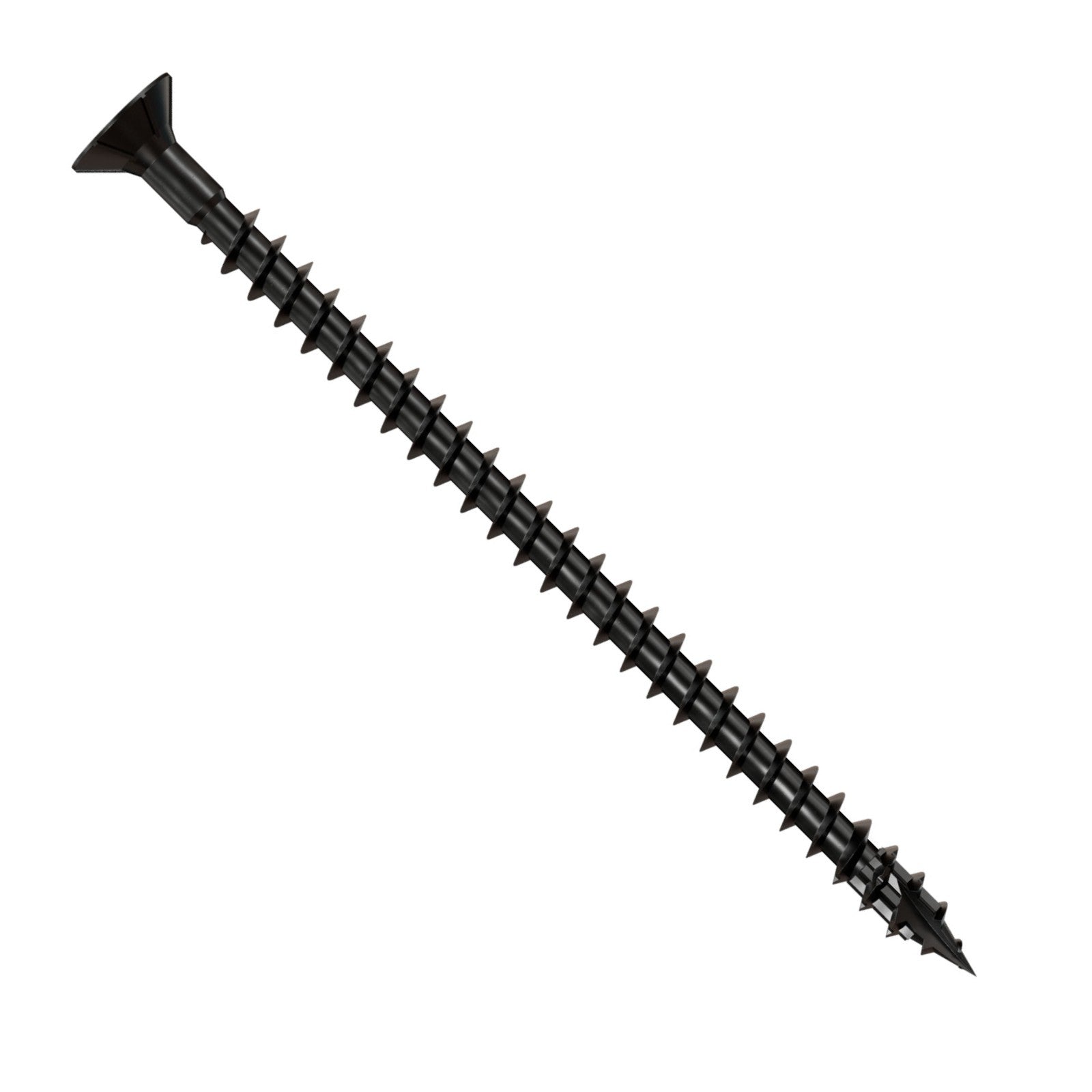 Simpson Strong-Tie Timber CF flat head screw with black e coat