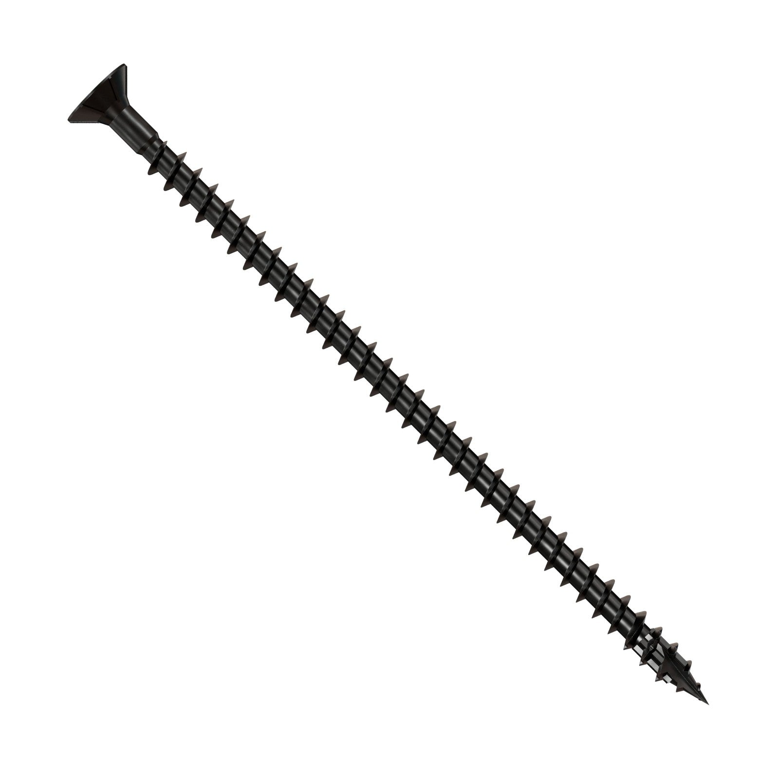 Simpson Strong-Tie Timber CF flat head screw with black e coat