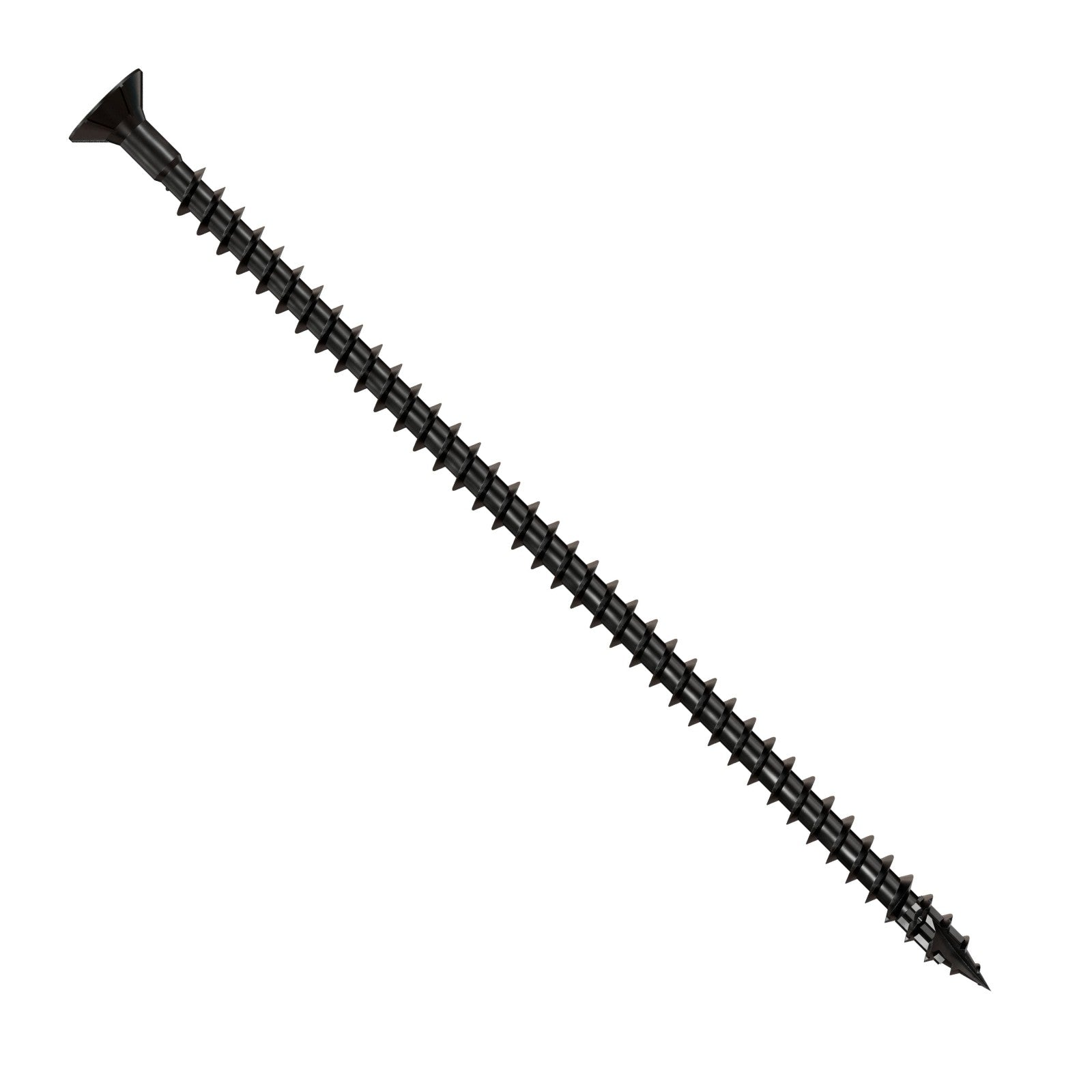 Simpson Strong-Tie Timber CF flat head screw with black e coat
