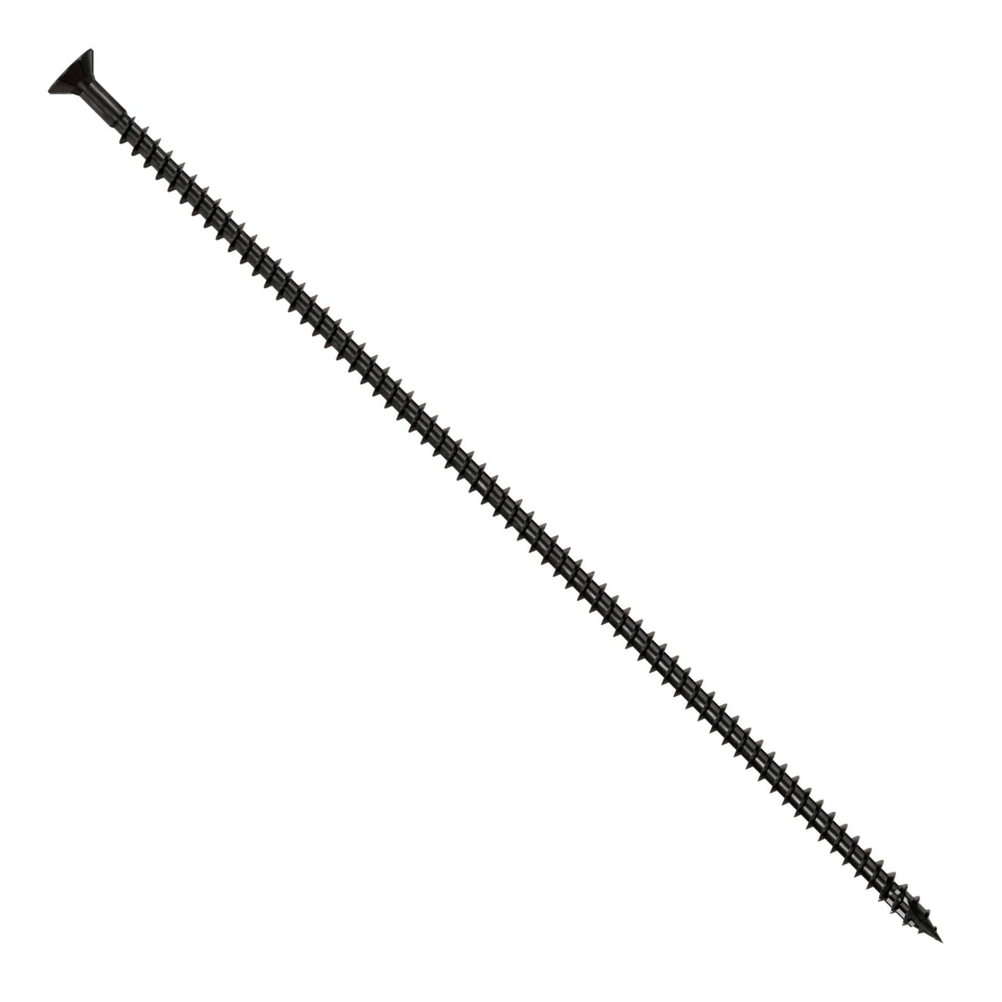 Simpson Strong-Tie Timber CF flat head screw with black e coat