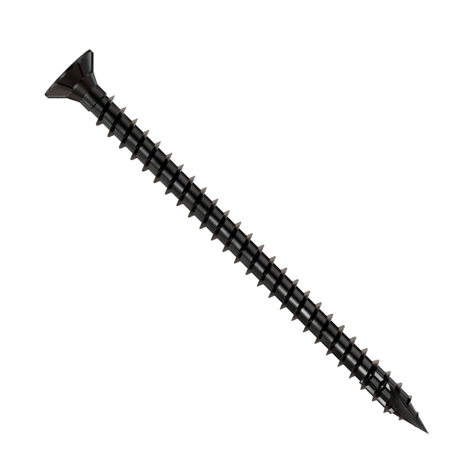 Simpson Strong-Tie Timber CF flat head screw with black e coat