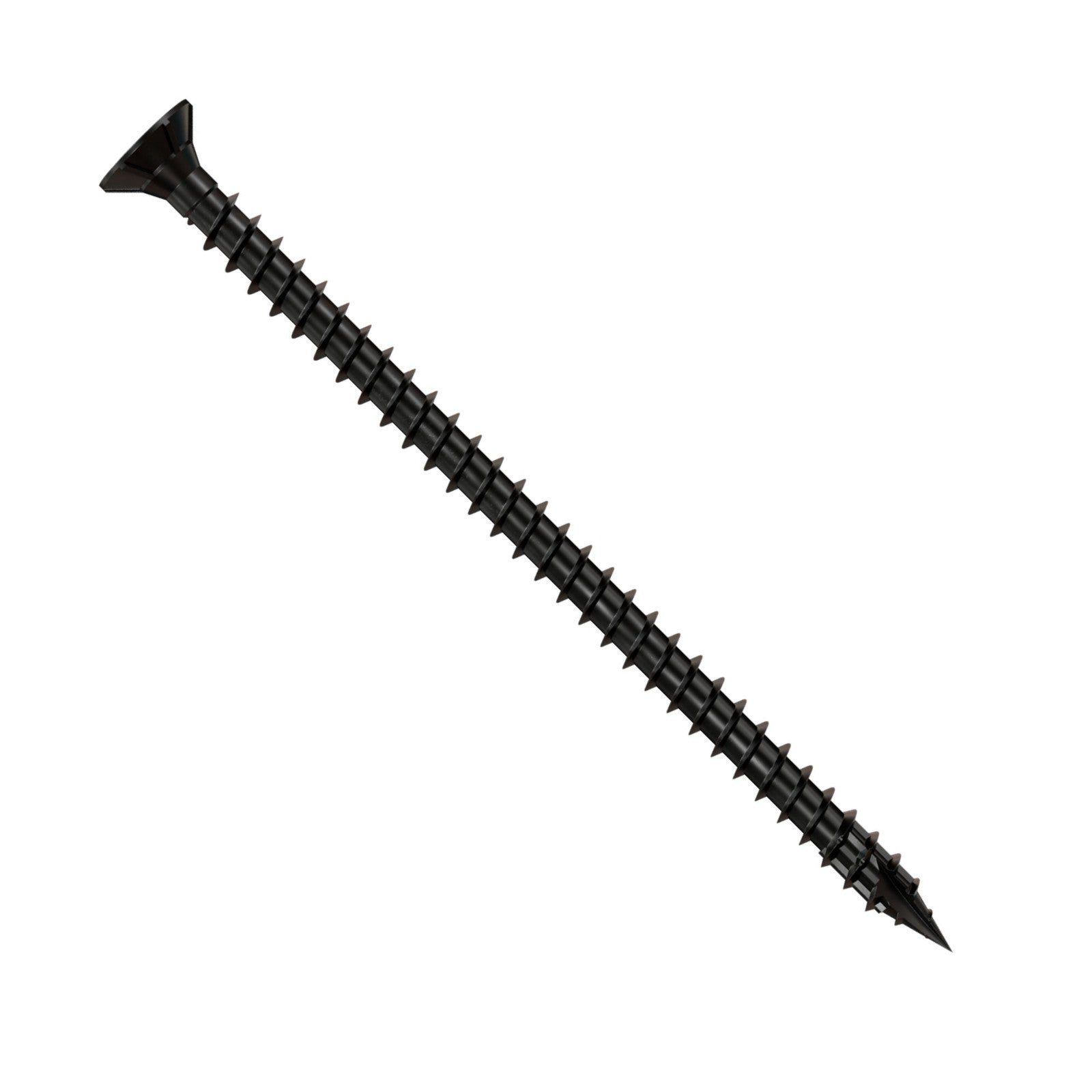 Simpson Strong-Tie Timber CF flat head screw with black e coat