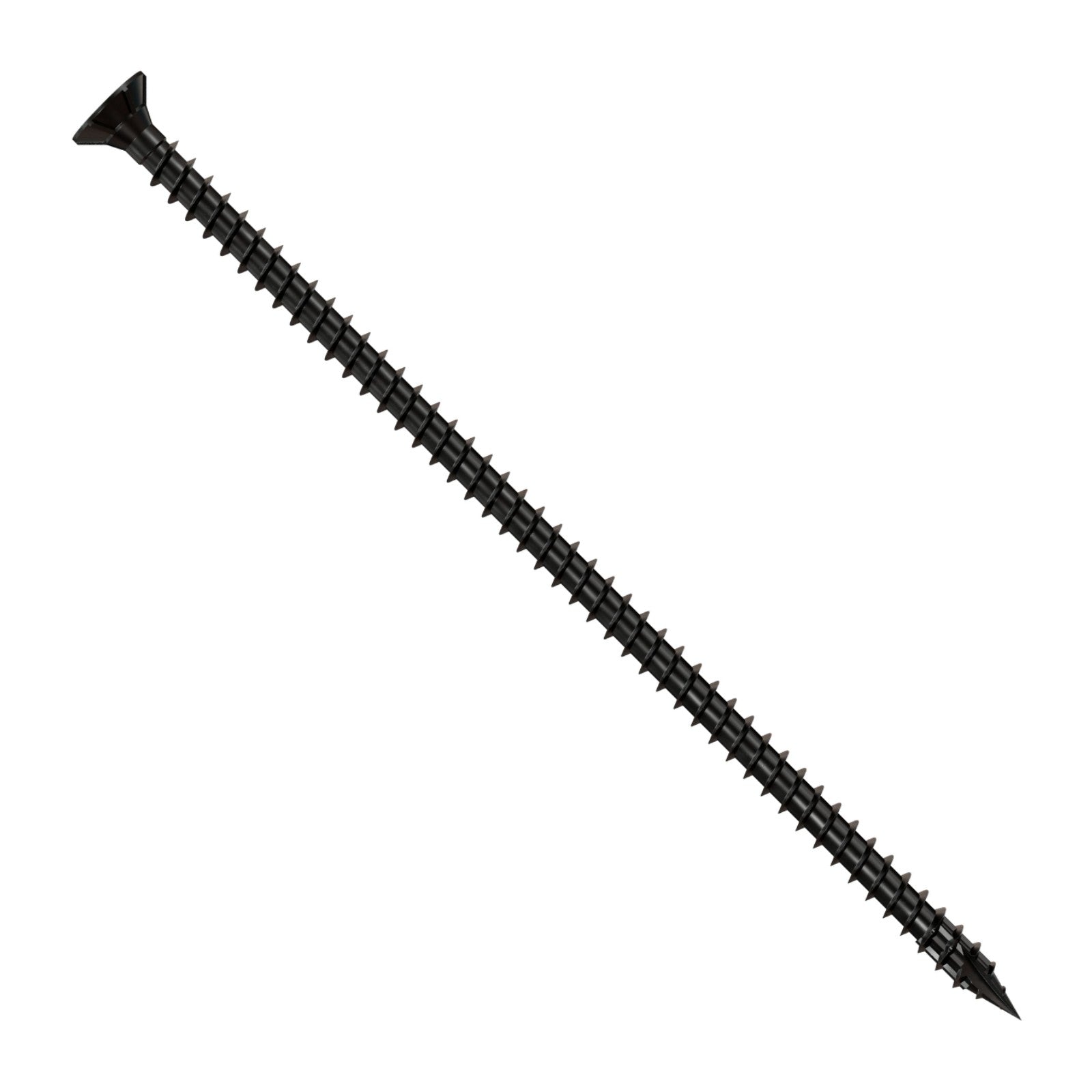 Simpson Strong-Tie Timber CF flat head screw with black e coat