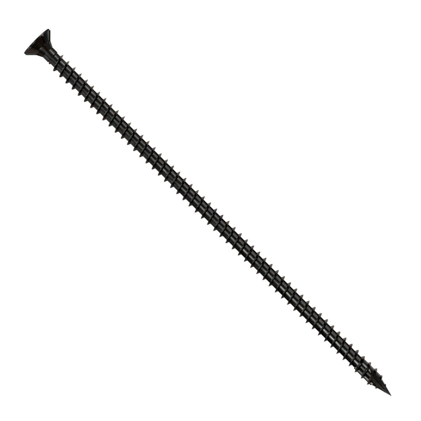 Simpson Strong-Tie Timber CF flat head screw with black e coat
