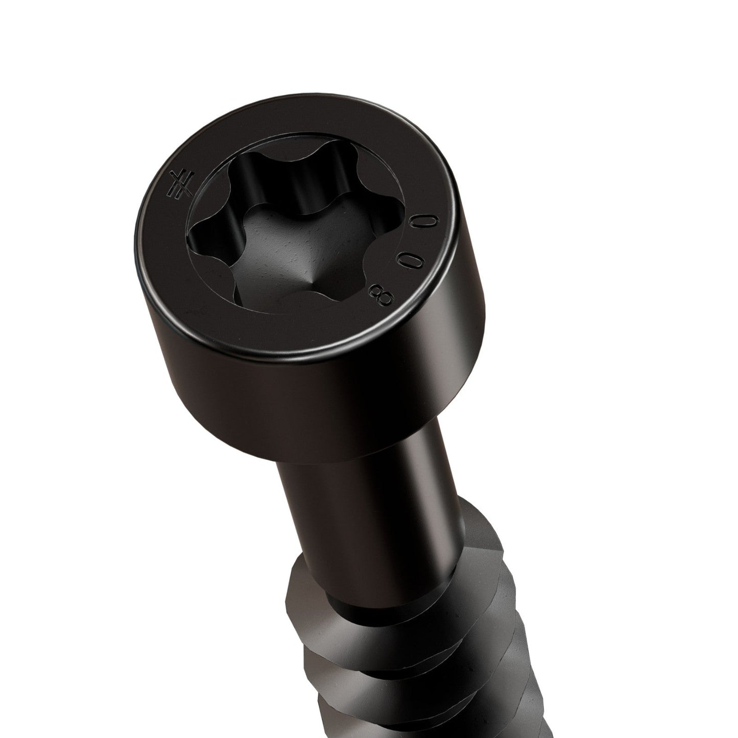 Simpson Strong-Tie Timber CFC flat head screw with black e coat