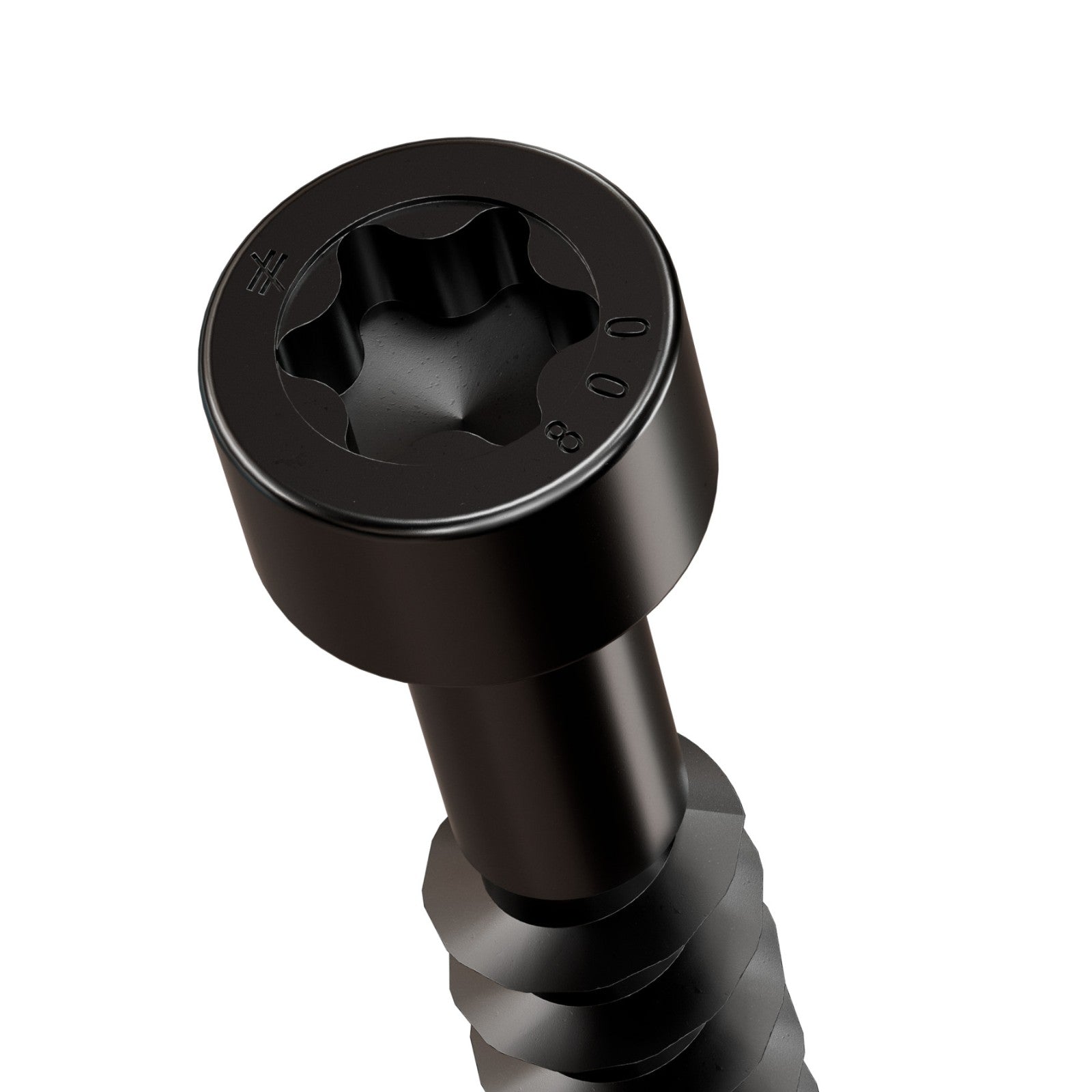 Simpson Strong-Tie Timber CFC flat head screw with black e coat