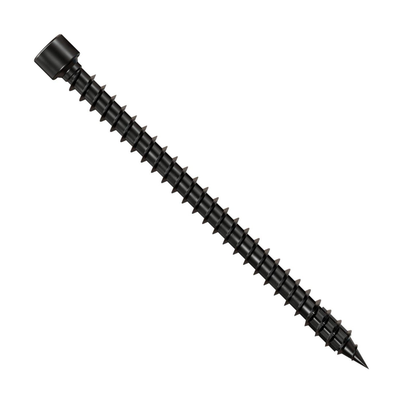 Simpson Strong-Tie Timber CFC flat head screw with black e coat