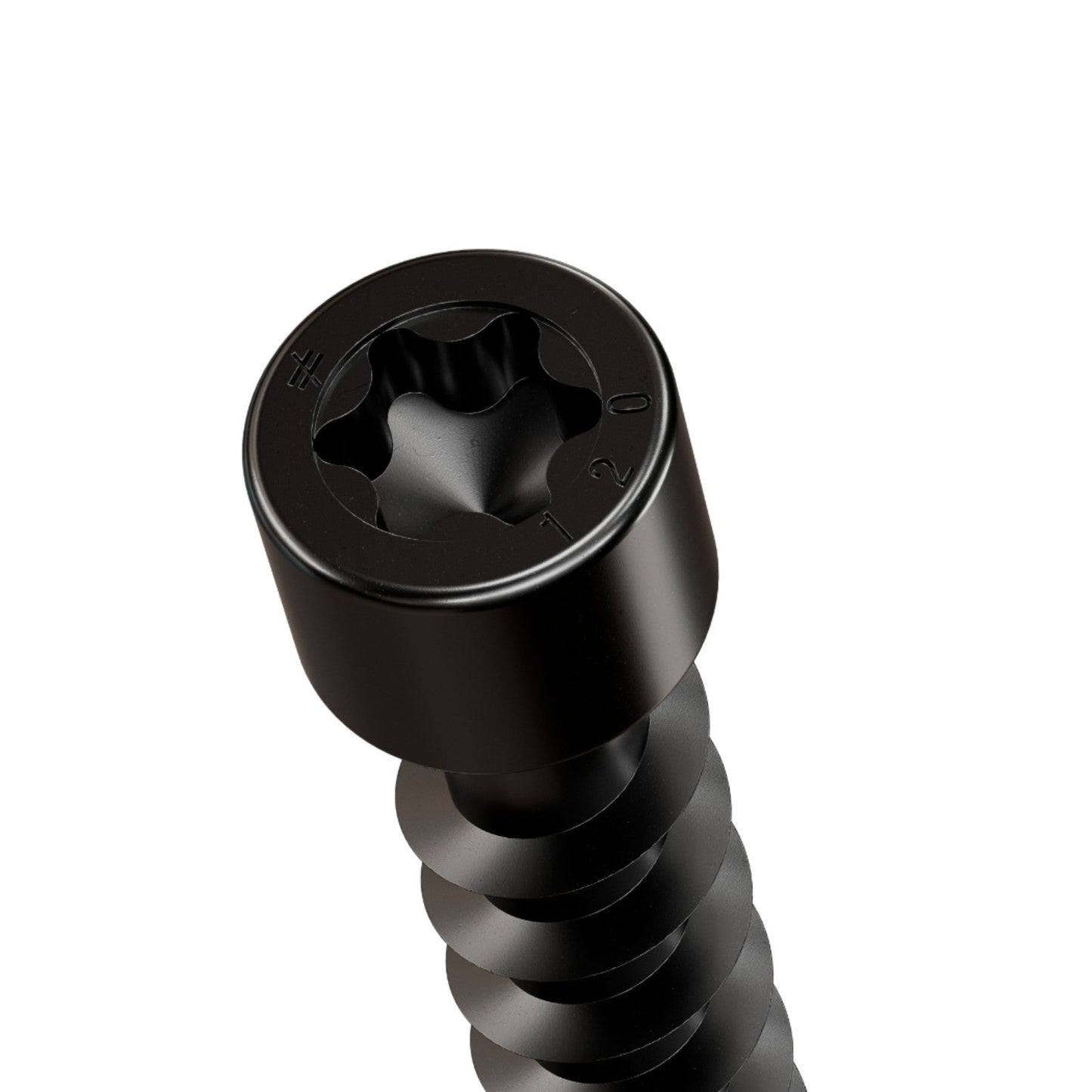 Simpson Strong-Tie Timber CFC flat head screw with black e coat