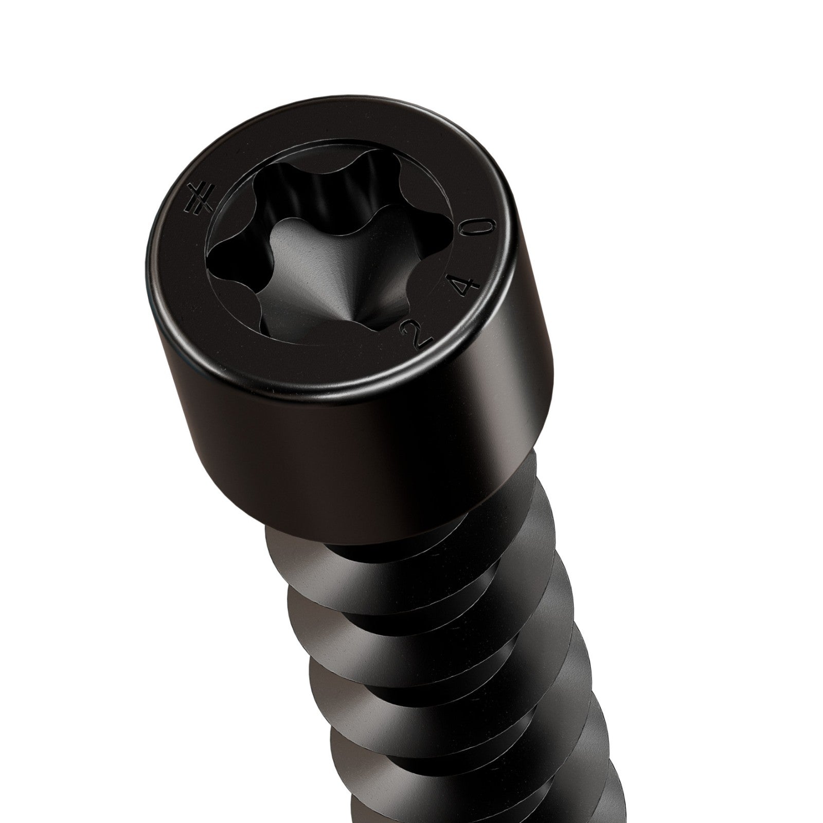 Simpson Strong-Tie Timber CFC flat head screw with black e coat