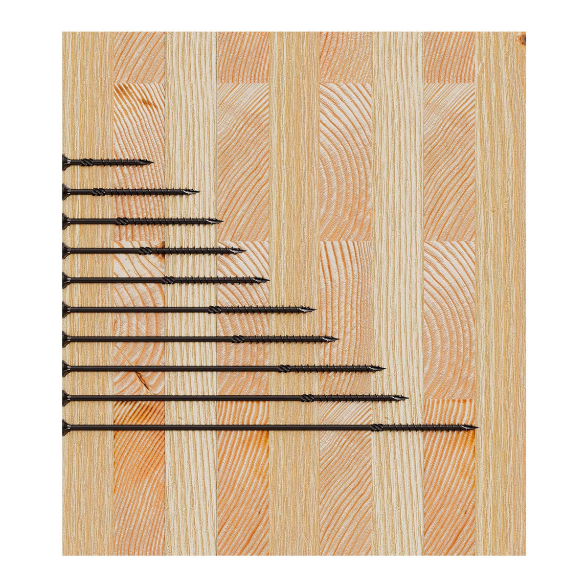 Simpson Strong-Tie SDCP Timber-CP Screw - Black E-Coat - Fastener Range