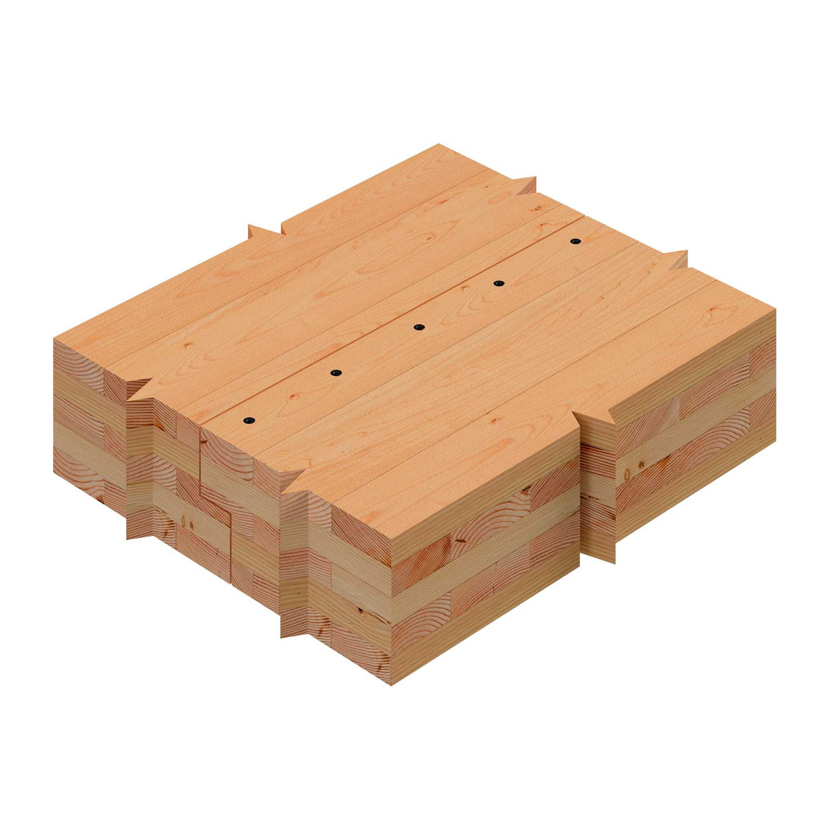 Simpson Strong-Tie SDCP Timber-CP Screw - Black E-Coat - Lap Joint Flush Installation