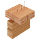 Simpson Strong-Tie SDCP Timber-CP Screw - Black E-Coat - Post to Beam Installation