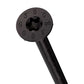 Simpson Strong-Tie 8mm x 300mm SDCP Timber-CP Screw - Black E-Coat - Head Detail