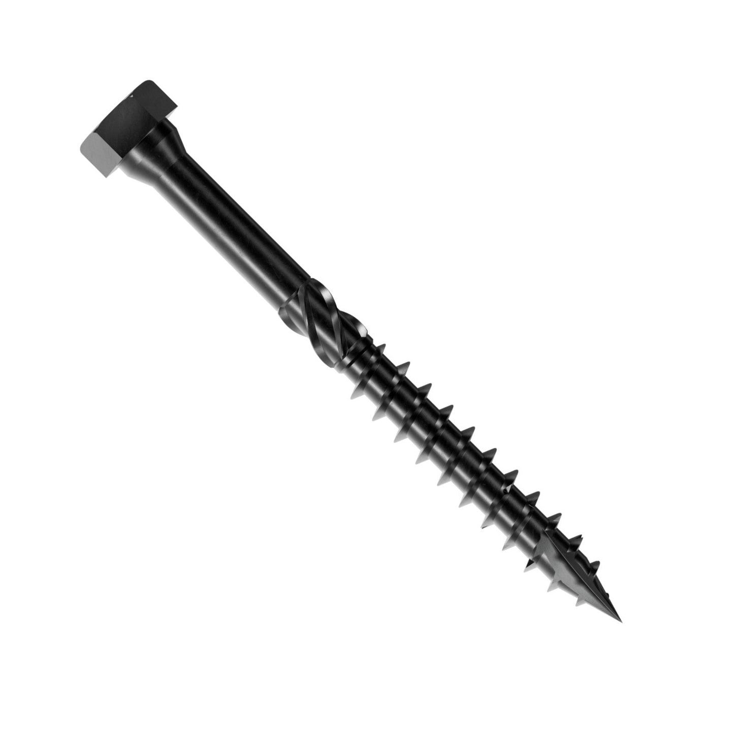 Simpson Strong-Tie SDHR metal to wood combo head screw black e coat
